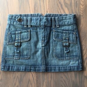 Citizens of Humanity Short Denim Skirt